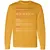Aerospace Engineer Long Sleeve T-Shirt - Gold - 9