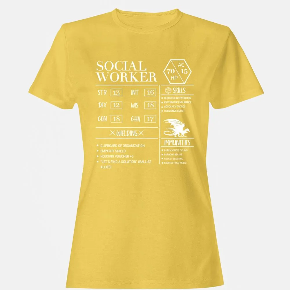 Social Worker New Women's T-Shirt - Daisy - 4