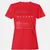 Bestie Stats Women's T-Shirt - Red - 13