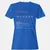 Bestie Stats Women's T-Shirt - Royal - 14