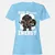 Big Dwarf Energy Women's T-Shirt - Light Blue - 8