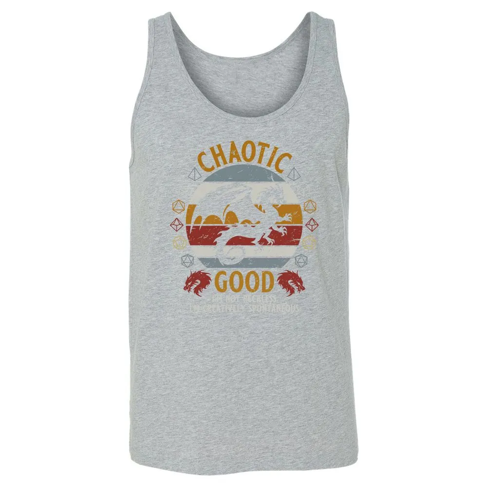 Chaotic Good Unisex Jersey Tank - Athletic Heather - 4