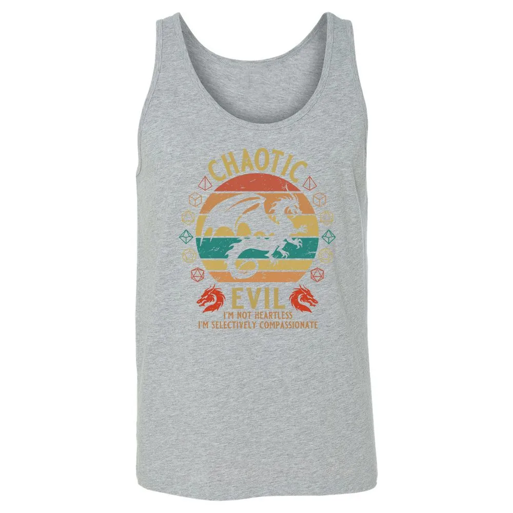 Chaotic Evil Unisex Jersey Tank - Athletic Heather - 4