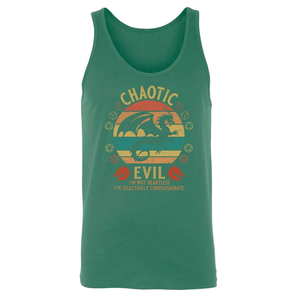 Chaotic Evil Unisex Jersey Tank - Kelly - 9