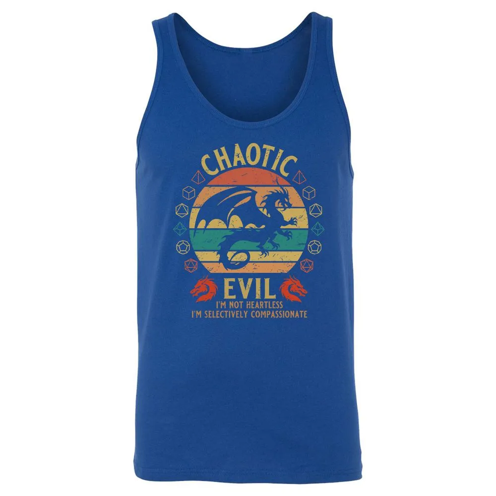 Chaotic Evil Unisex Jersey Tank - True Royal - 13
