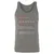 Bassist Stats Unisex Jersey Tank - Grey Triblend - 8
