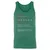 Bassist Stats Unisex Jersey Tank - Kelly - 9