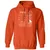 Wife Stats 2 Classic Unisex Hoodie - Orange - 10