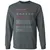 Anesthesiologist Stats Long Sleeve T-Shirt - Dark Heather - 15