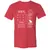 Wife Stats 2 Unisex V-Neck T-Shirt - Heather Red - 16
