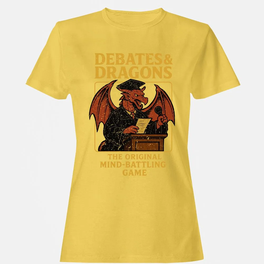 Debates & Dragons Women's T-Shirt - Daisy - 4