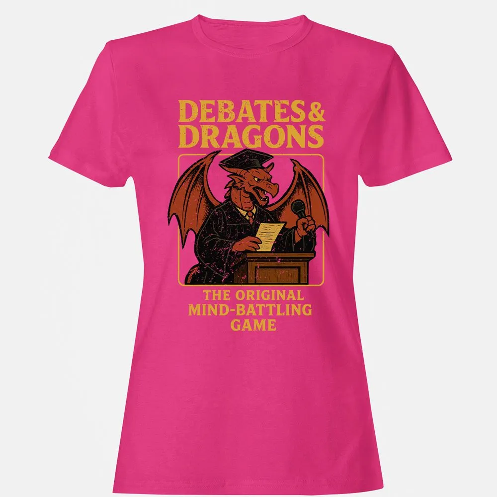 Debates & Dragons Women's T-Shirt - Heliconia - 6