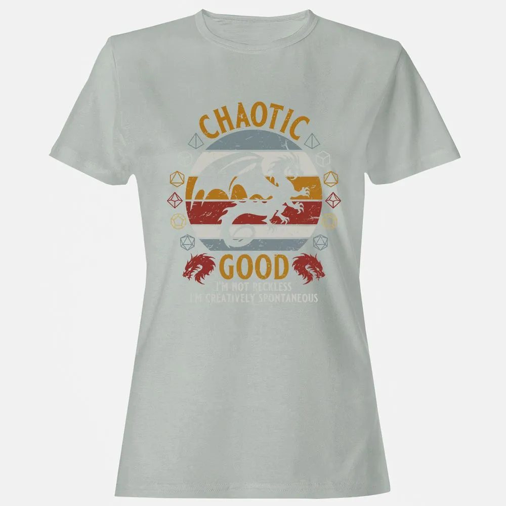 Chaotic Good Women's T-Shirt - Ash - 2
