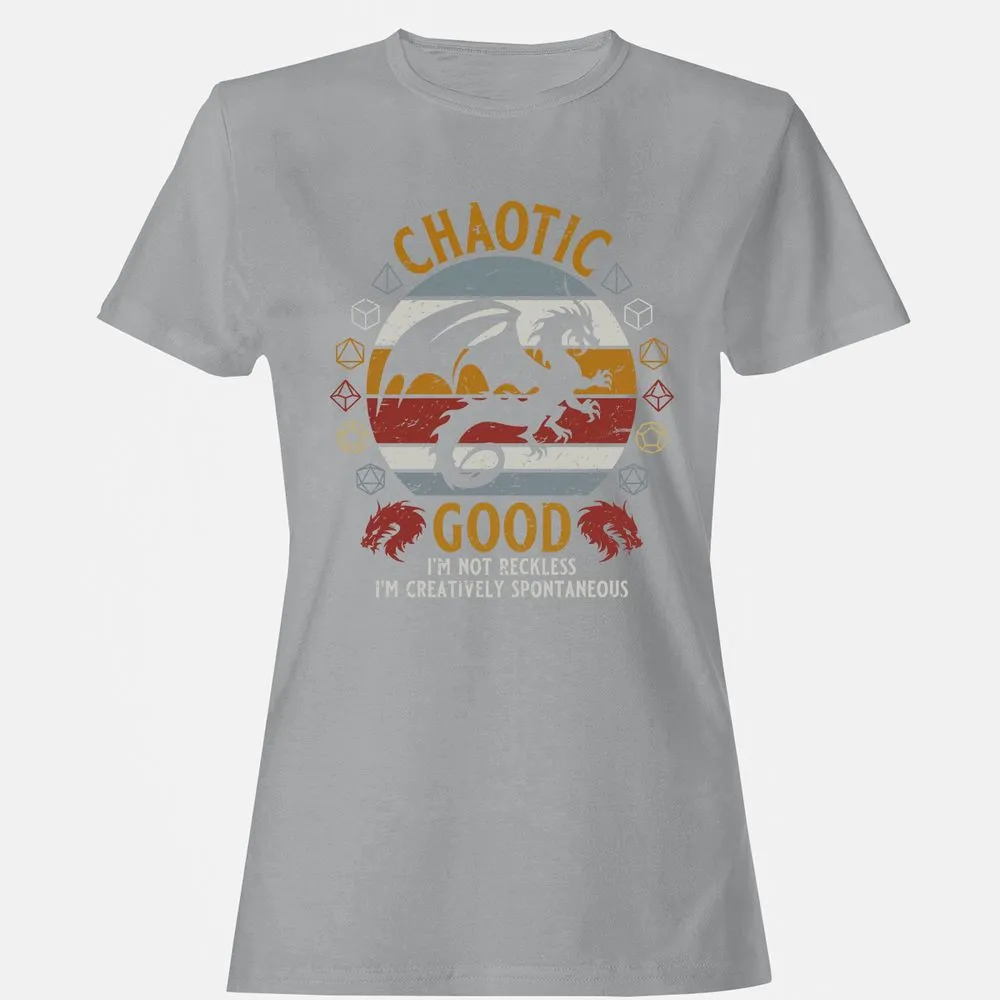 Chaotic Good Women's T-Shirt - Sport Grey - 15