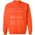 Anesthesiologist Stats Classic Unisex Sweatshirt - Orange - 10