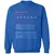 Anesthesiologist Stats Classic Unisex Sweatshirt - Royal - 9