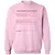 Anesthesiologist Stats Classic Unisex Sweatshirt - Light Pink - 3