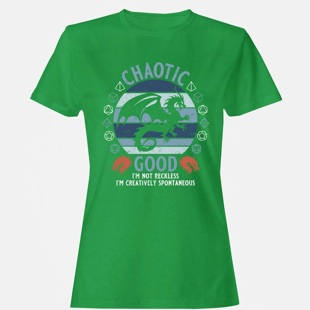 Chaotic Good 2 Women's T-Shirt - Irish Green - 7