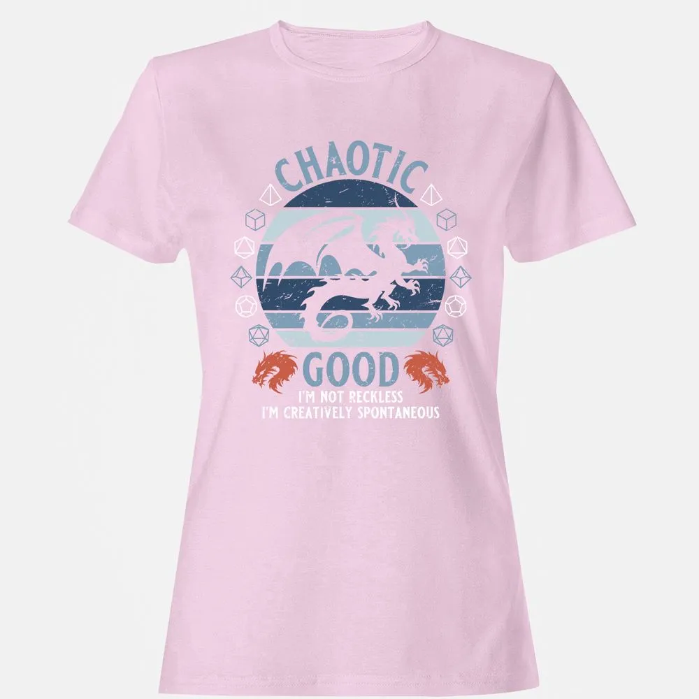 Chaotic Good 2 Women's T-Shirt - Light Pink - 9