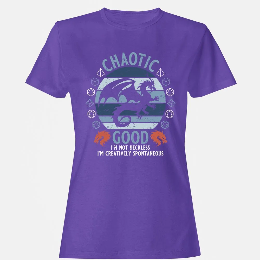 Chaotic Good 2 Women's T-Shirt - Purple - 12