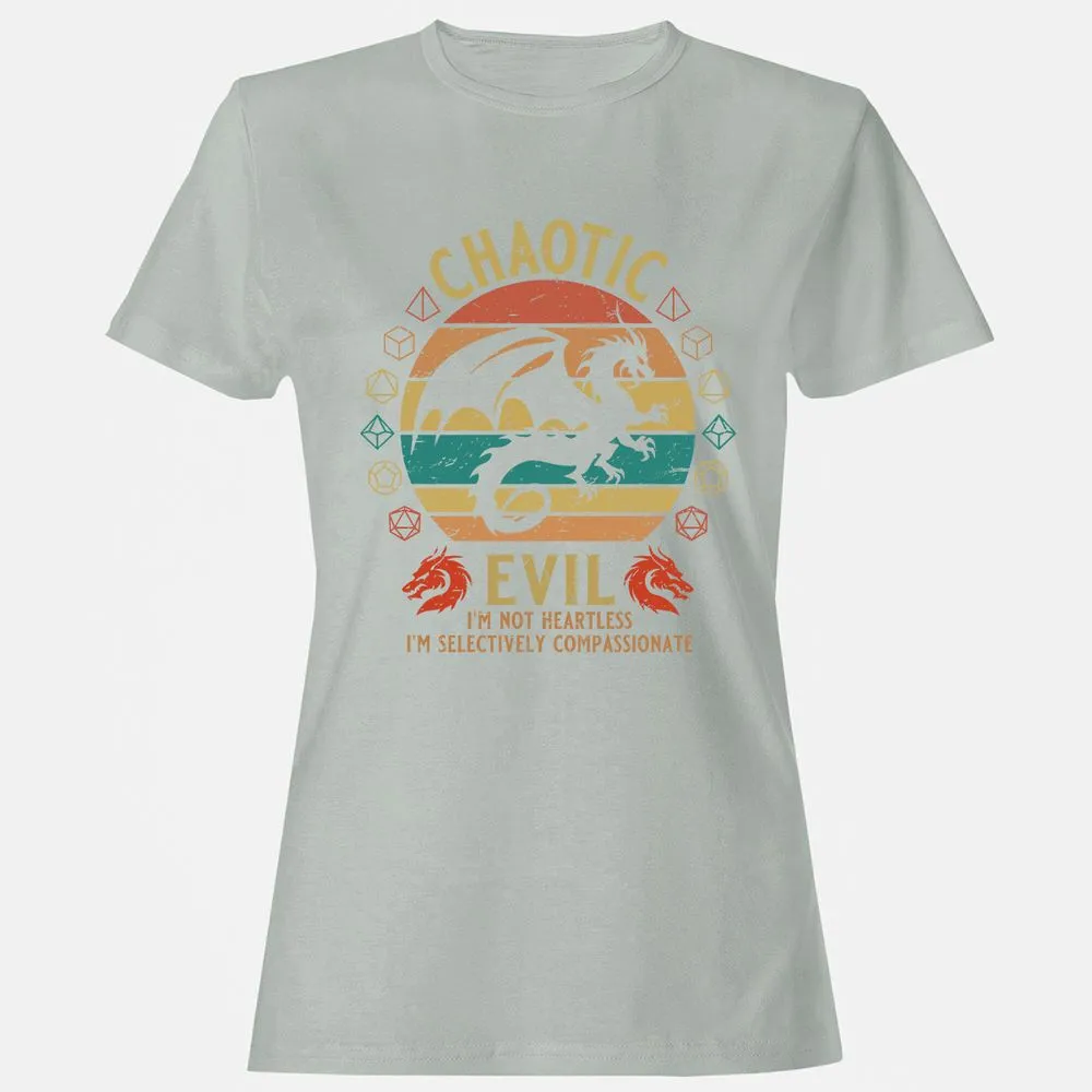 Chaotic Evil Women's T-Shirt - Ash - 2