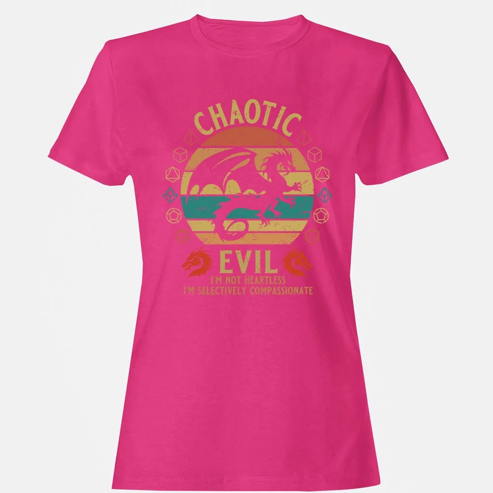 Chaotic Evil Women's T-Shirt - Heliconia - 6
