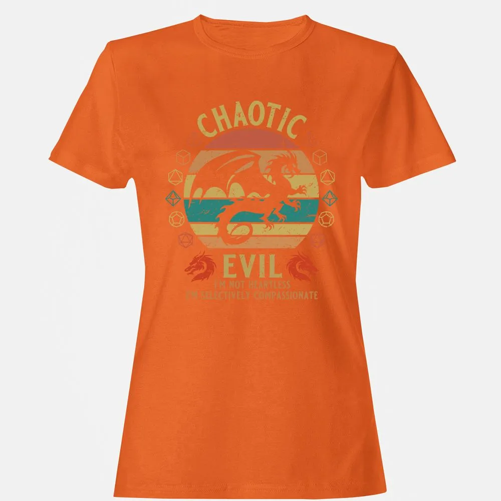Chaotic Evil Women's T-Shirt - Orange - 11
