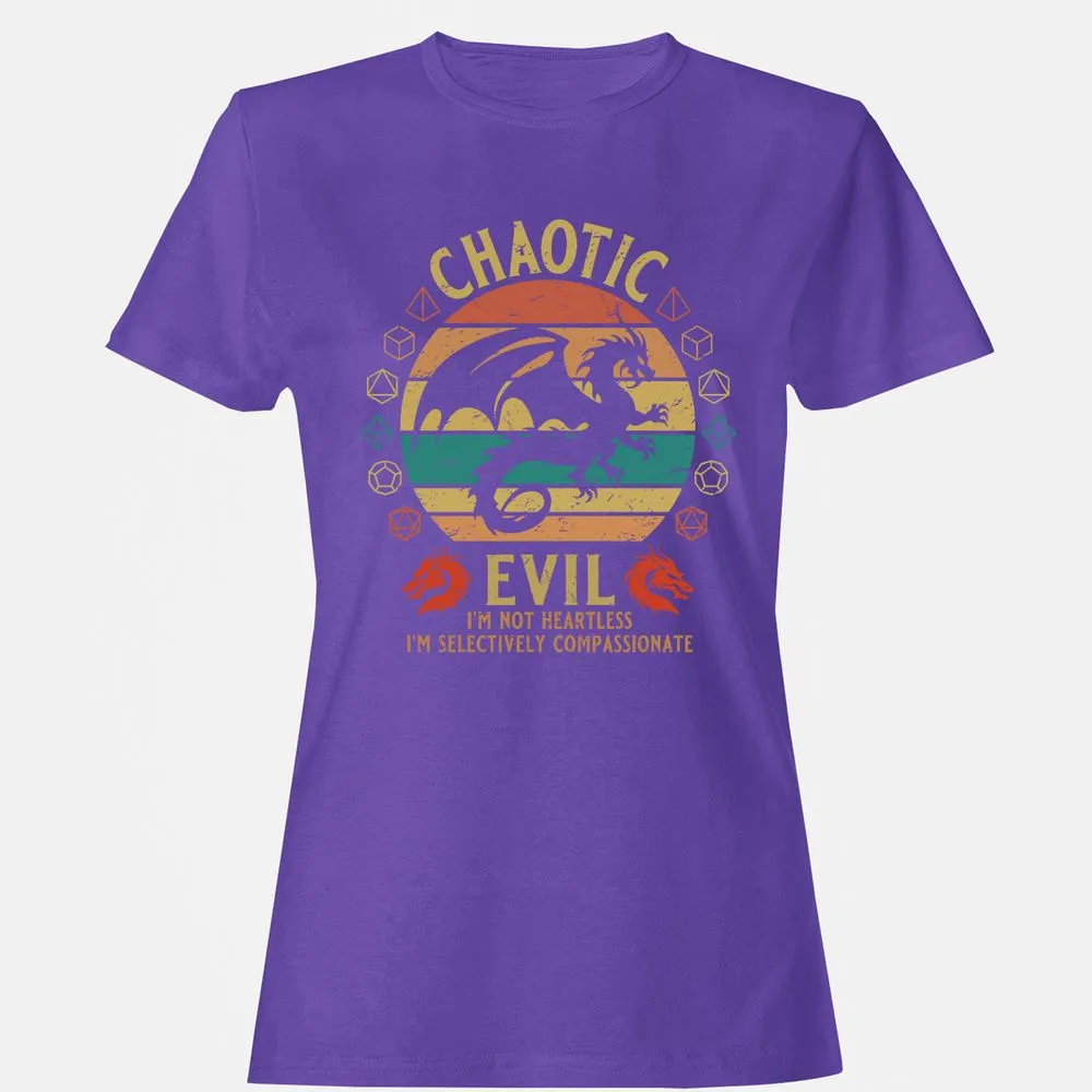 Chaotic Evil Women's T-Shirt - Purple - 12