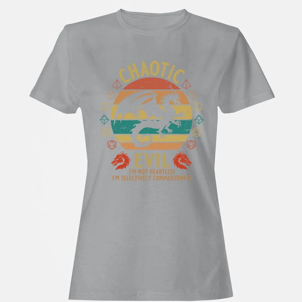 Chaotic Evil Women's T-Shirt - Sport Grey - 15