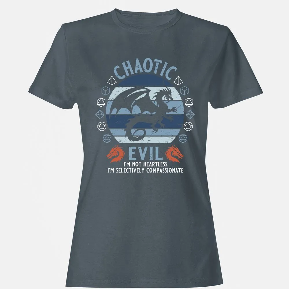 Chaotic Evil 2 Women's T-Shirt - Charcoal - 3