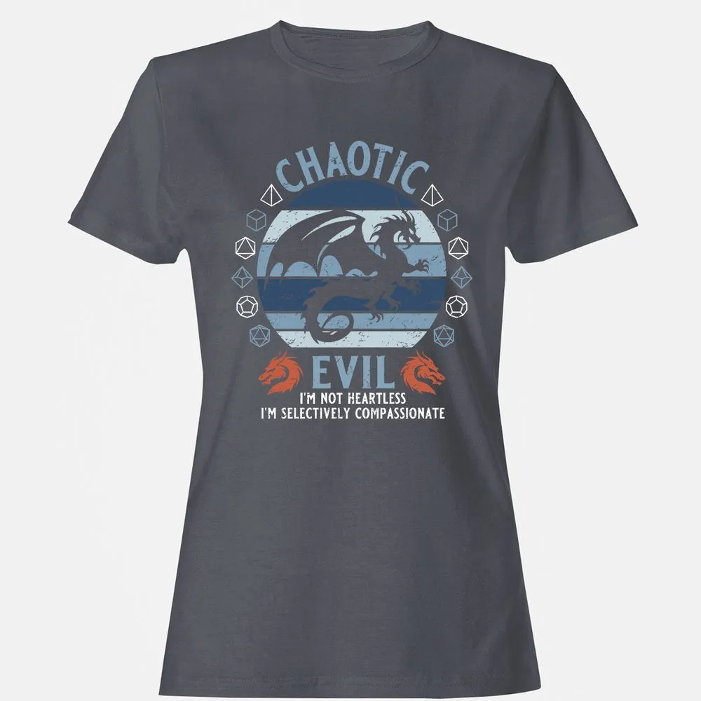 Chaotic Evil 2 Women's T-Shirt - Dark Heather - 5