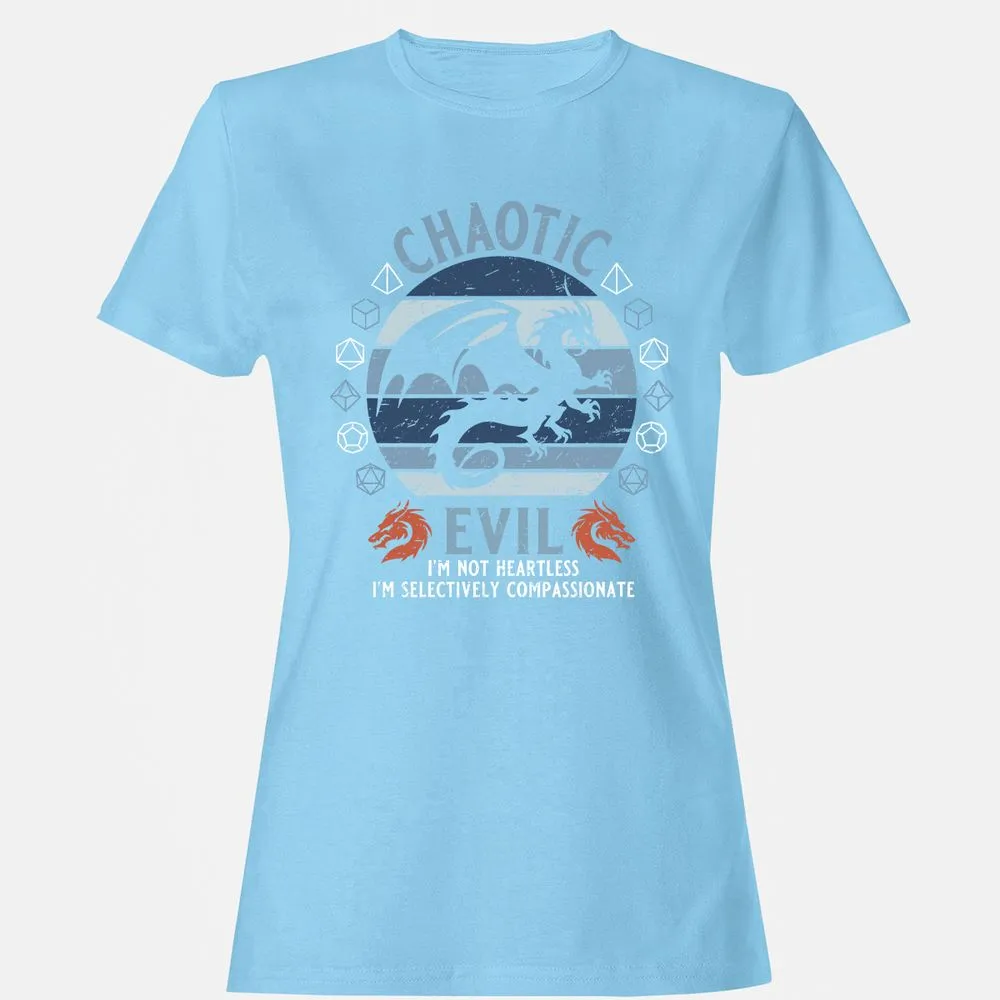 Chaotic Evil 2 Women's T-Shirt - Light Blue - 8