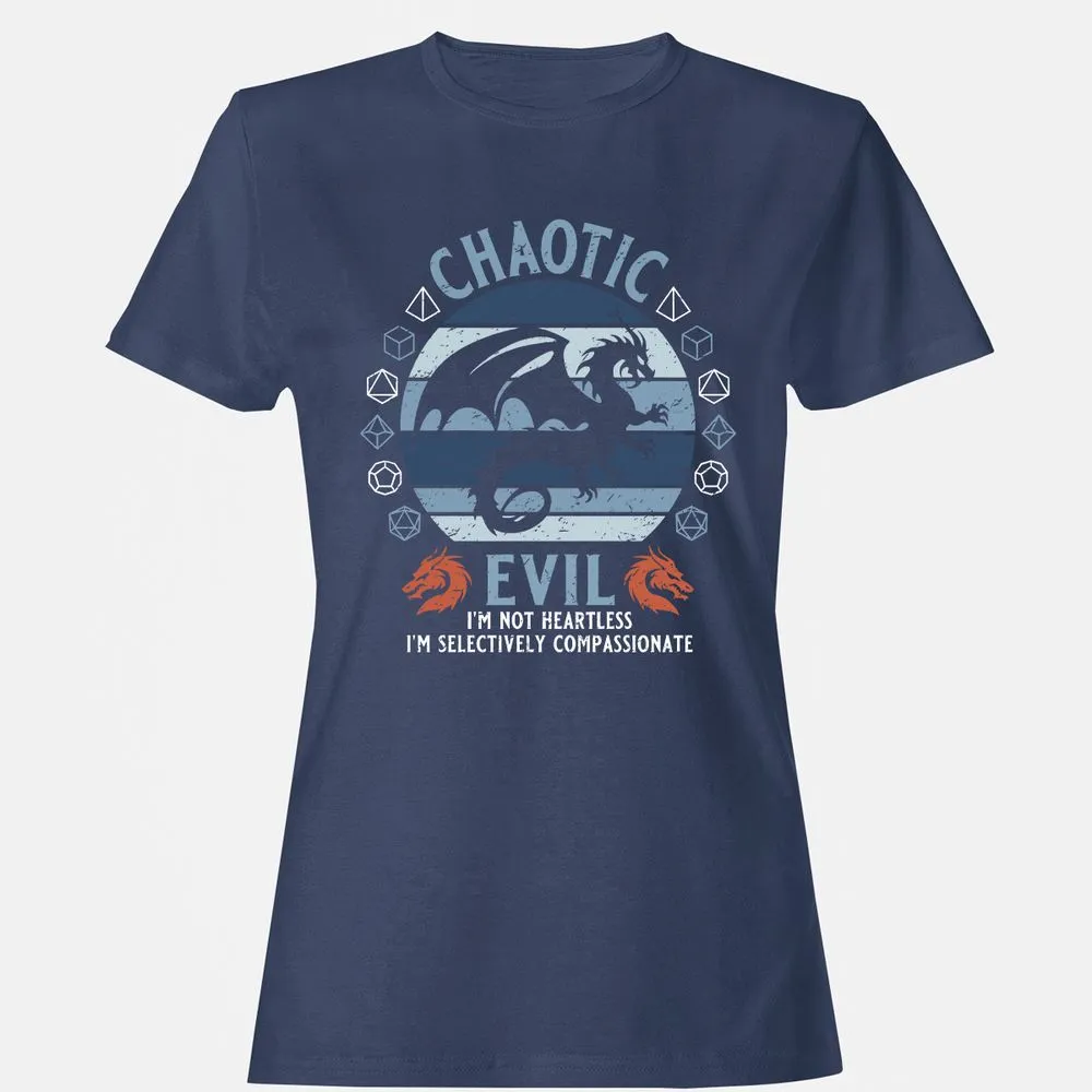 Chaotic Evil 2 Women's T-Shirt - Navy - 10
