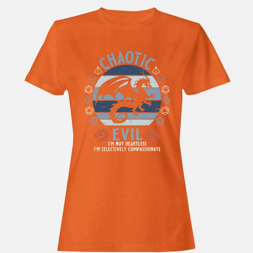 Chaotic Evil 2 Women's T-Shirt - Orange - 11