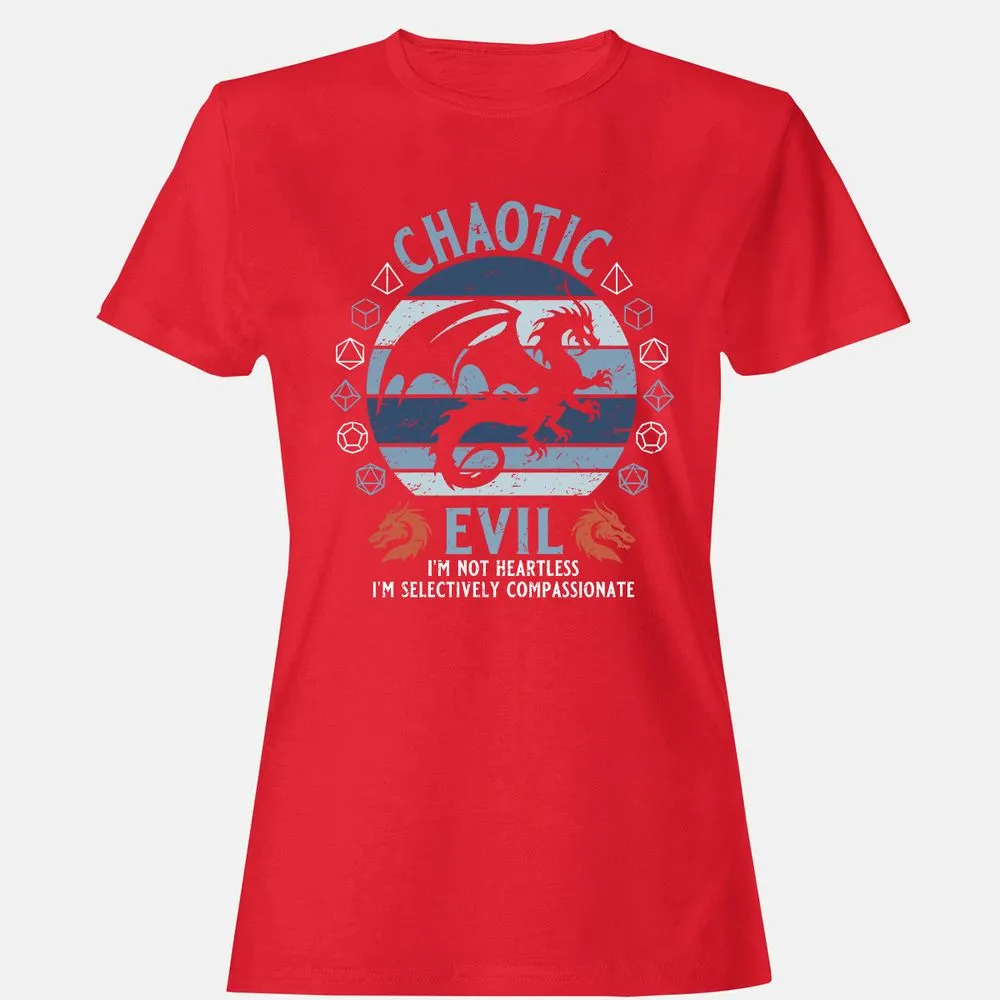 Chaotic Evil 2 Women's T-Shirt - Red - 13