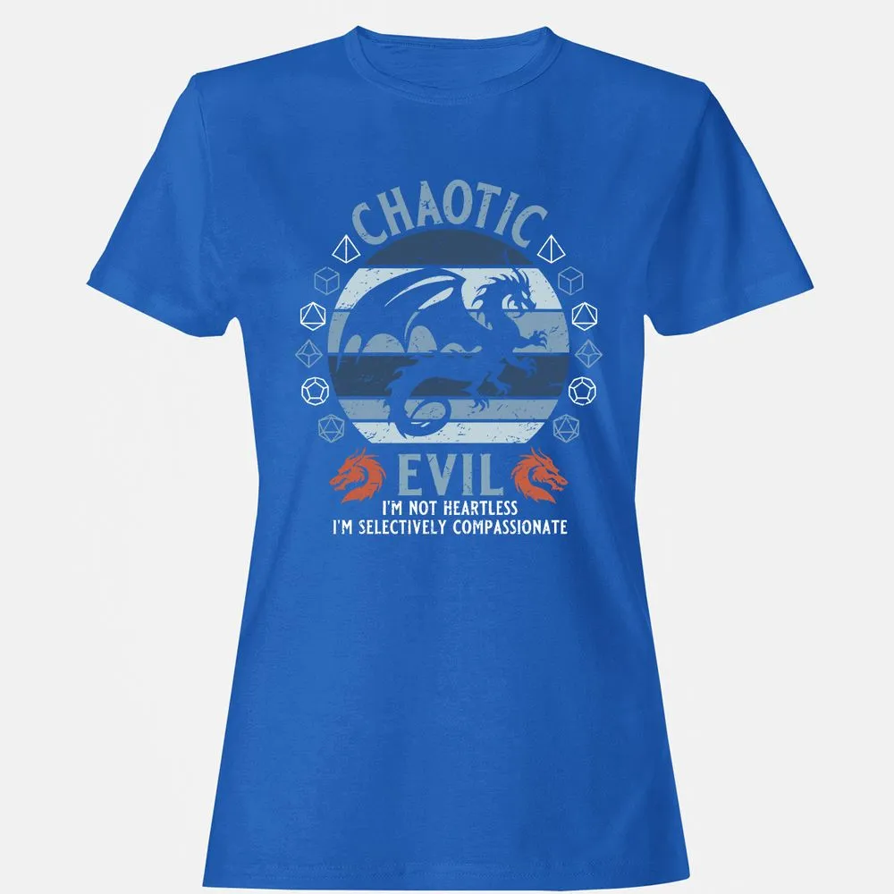 Chaotic Evil 2 Women's T-Shirt - Royal - 14