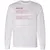 Bestie Stats Long Sleeve T-Shirt - White - 5