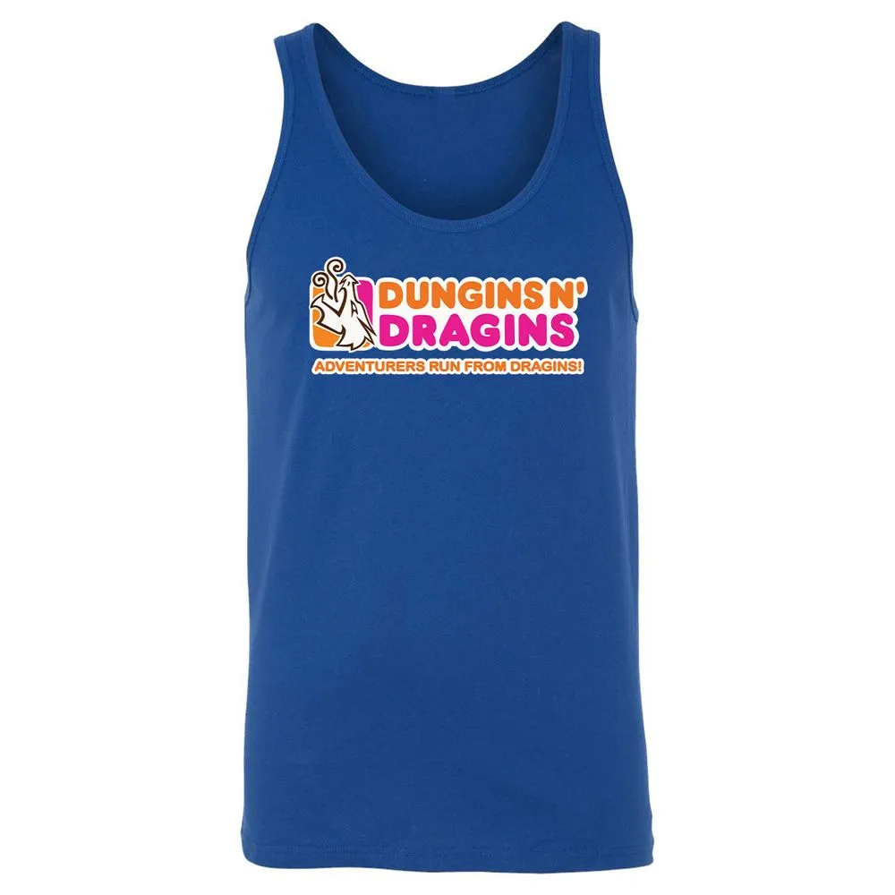 Dungins & Dragins Unisex Jersey Tank - True Royal - 13