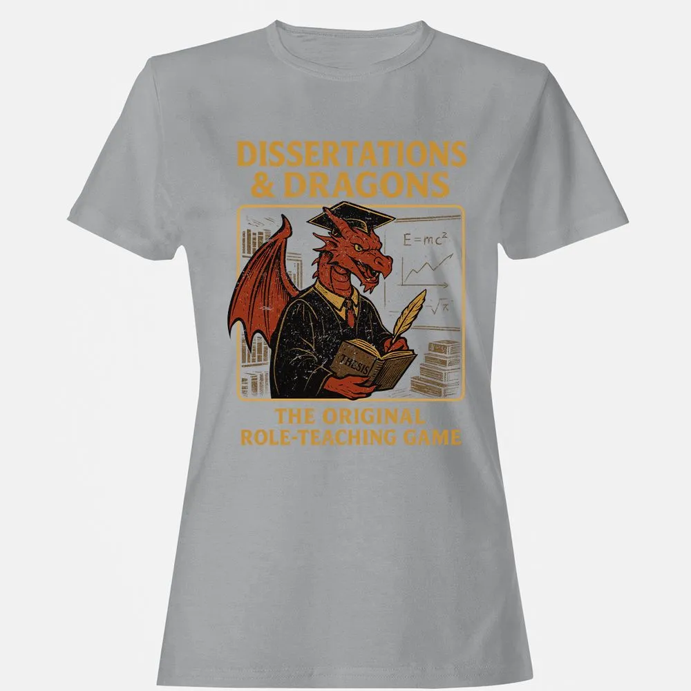 Disserations & Dragons Women's T-Shirt - Sport Grey - 15
