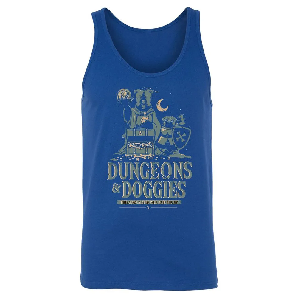 Dungeons & Doggies Unisex Jersey Tank - True Royal - 13
