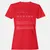 Bassist Stats Women's T-Shirt - Red - 13