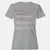 Bassist Stats Women's T-Shirt - Sport Grey - 15