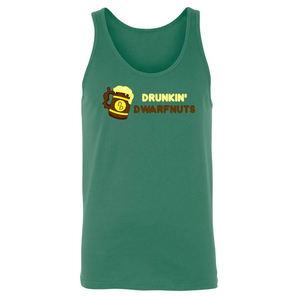 Drunkin' Dwartnuts Unisex Jersey Tank - Kelly - 9