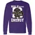 Big Dwarf Energy Long Sleeve T-Shirt - Purple - 13