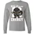 Big Dwarf Energy Long Sleeve T-Shirt - Graphite Heather - 6