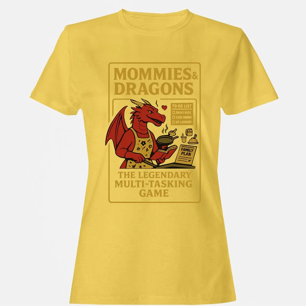 Mommies & Dragons Women's T-Shirt - Daisy - 4