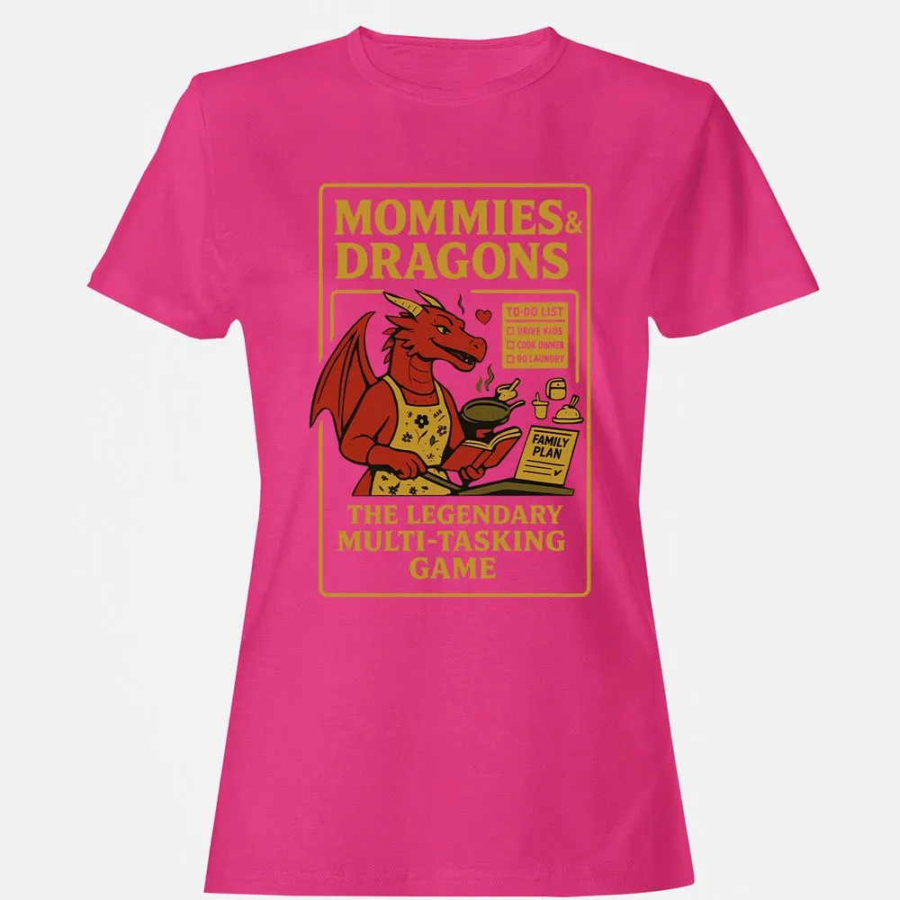 Mommies & Dragons Women's T-Shirt - Heliconia - 6