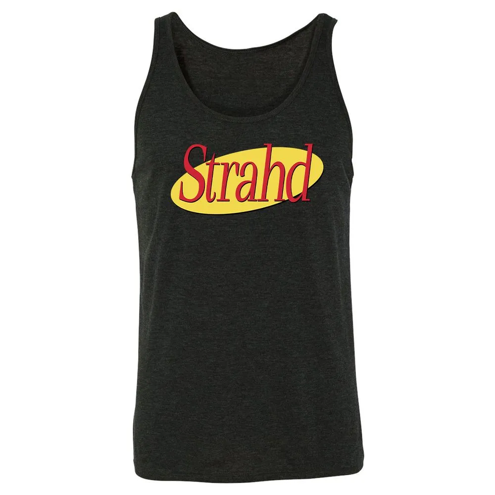 Strahd Unisex Jersey Tank - Charcoal Black Triblend - 5