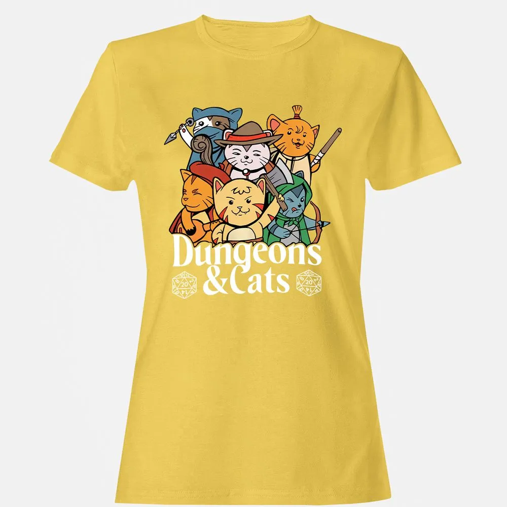Dungeons & Cats Women's T-Shirt - Daisy - 4
