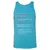 911 Dispatcher Unisex Jersey Tank - Aqua Triblend - 3